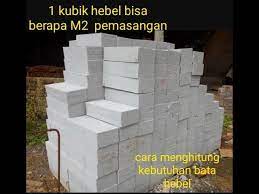Gratis ongkir dan gratis bongkar. 1 Kubik Hebel Untuk Berapa Meter Youtube