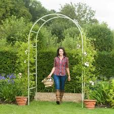 Vaxtportal Roman Arch Gron Medium Tradgard Hack Tradgard Armeringsjarn Arches