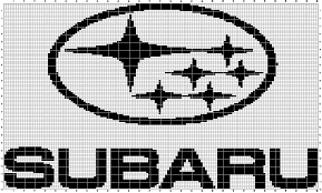 Subaru 150x120 Cross Stitch Patterns Beadwork Designs Cross Stitch