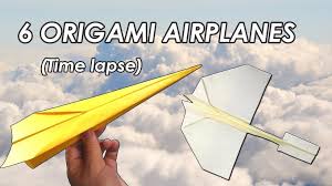 In this video i will show you how to make easy paper airplanes that fly far and fast.many people don't know how to flod. Six Paper Origami Airplanes That Fly Far Easy Instruction With Video
