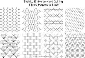 The earliest and most basic stitch found in kanthas is the running stitch.the predominant form of this stitch is called the phor or kantha stitch. Get Patterns And Resources To Create Sashiko Japanese Embroidery Padroes De Bordado Sashiko Bordado Japones