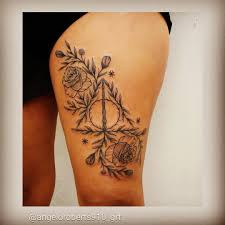 Harry potter tattoos harry potter tattoo sleeve harry potter drawings literary tattoos harry potter sketch diy tattoo book tattoo tattoo ideas finger tattoos. Deathly Hallows Tattoo Gypsyrosetattoo Nc Tattoos Harrypotter Deathlyhallows Nerdy Tattoos Tattoos For Kids Matching Harry Potter Tattoos
