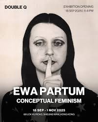 𝘊𝘰𝘯𝘤𝘦𝘱𝘵𝘶𝘢𝘭 𝘍𝘦𝘮𝘪𝘯𝘪𝘴𝘮 by Ewa Partum has come to an end.  Thank you to everyone who visited, we were glad to see that Partum's work  resonated with so many of you. Here are