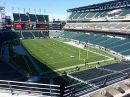 Lincoln Financial Field Section M9 Row 15 Seat 13