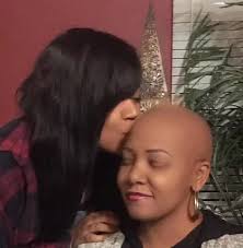 My heart is completely broken. My cousin @donyelledenise8 fought stage 4  breast cancer for 10 years. She passed this morning. She was the strongest  human being