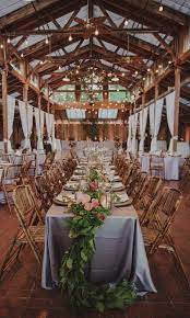 Rustic Wedding Reception Decor Long Rectangle Tables With Gr Rustic Wedding Table Setting Wedding Reception Decorations Rustic Wedding Reception Decorations