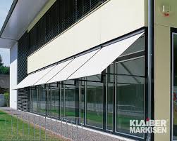Klaiber Fallarm Ausstellmarkisen Metro Box Fassade Markise Kleine Fenster