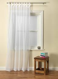 500 x 500 jpeg 30 кб. White Tab Voile Panel From Net Curtains Direct