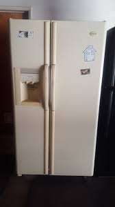The third digit of the serial number (3) indicates that this refrigerator was manufactured in 2003. Pennysaver Side By Side Refrigerator Freezer About 15 Years Old Works Fine In Los Angeles California Usa