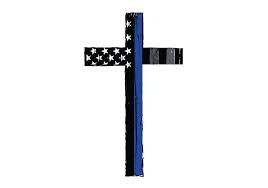 Thin Blue Line Cross Vehicle Decal Vinyl Decal Law Enforcement Sticker Police Decal Police Tattoo Law Enforcement Tattoos Cop Tattoos