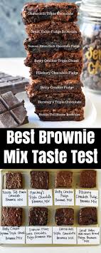 They start with a brownie mix and end with homemade fudgy frosty . Best Brownie Mix Reviews Of Boxed Brownie Mixes Modern Honey