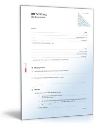 Das muster für einen untermietvertrag kann einer wg , einem einzelnen mieter oder einem. Mietvertrag Gegenstand Rechtssicheres Muster Zum Download
