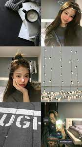 Gray Aesthetic Wallpaper Jennie Of Blackpink Kpop Wallpaper Blackpink Jennie Blackpink And Bts