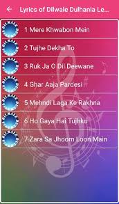 Ddlj Songs Lyrics For Android Apk Download Simran ise i̇ngiltere'de yaşamasına rağmen hint geleneklerine sıkı sıkıya bağlı olan bir ailenin kızıdır. ddlj songs lyrics for android apk