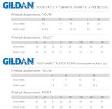 Gildan Pullover Hoodie Size Chart Buurtsite Net