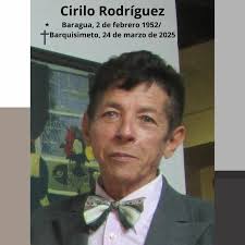 Cirilo Rodríguez, creador larense. Excelso tallista. Aunque al principio su  padre no estuvo a gusto con lo que hacía, años más tarde, toda su familia  estuvo muy contenta con lo que había