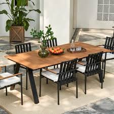 Modern outdoor dining tables from room & board. Sorrento Outdoor Dining Table No Cover Castlery United States