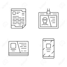 The best selection of royalty free letterhead symbols vector art, graphics and stock illustrations. Office Supplies Linear Icons Set Businessman Tools Thin Line Royalty Free Cliparts Vectors And Stock Illustration Image 128938561