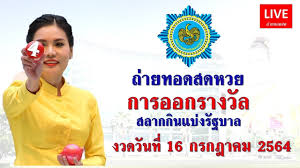 ผลสลากกินแบ่งรัฐบาลงวดล่าสุด 16 กรกฎาคม 2564 รางวัลที่ 1 งวด 16/7/64 xxxxxx. Kyixksmq4gwi5m