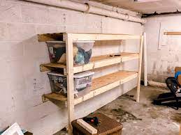 Do it yourself garage shelving. Easy Diy Garage Shelves For 40 In Lumber