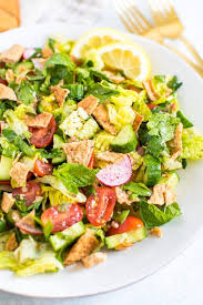Fattoush Salad Recipe Middle Eastern Salads Clean Eating Salads Health Salad Recipes