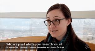 Faculty Feature: Cortny Stark, assistant professor of counseling and human  services