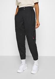 Jordan Essen Utility Pant Cargo Trousers Black Zalando Co Uk