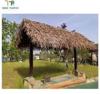 Fire Retardant Palm Leaf Thatch Roofing Synthetic Thatched ...
