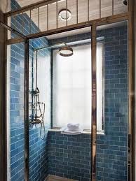 Tile Color Spotlight Add Cool Tranquility With Slate Blue Fireclay Tile Blue Subway Tile Subway Tile Showers Shower Tile