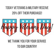 Today We Re Upping Our Military Discount To 20 Discount Applies To Regul In 2020 Happyveterans Day Military Discounts Military Love