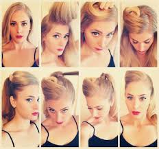 Die coolsten rockabilly frisuren für männer und frauen zum. Vintage Gorgeous Look Frisur Schritt Fur Schritt Anleitung Bob Frisuren 50er Jahre Frisur Lange Haare Frisuren Langhaar
