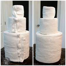 Repeat the folds only use a hand towel for the top of the cake. How To Make A Towel Cake For A Bridal Shower Big Bear S Wife
