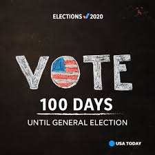 (today is june 7, 2021). Usa Today There Are Only 100 Days Until We Vote For The Facebook