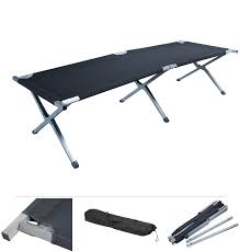 Ab sofort schläfst du ganz komfortabel einen halben meter über feuchtem und kaltem gras. Grafner Xl Feldbett Mit Transporttasche Belastbar Bis 150 Kg Bequemes 600d Oxford Gewebe In Schwarz Campingbett Liege Heuer Gmbh
