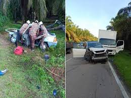 Berita terkini kemalangan di johor. Seorang Maut Kemalangan Empat Kenderaan