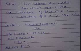 The atomic mass constant (symbol: If Bromine Atom Is Available In The Form Of Say Two Isotopes 35 79br 49 7