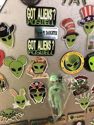 Great assortment of souvenirs, fun statues and murals for photo opportunities on the inside and outside. Bring An Alien Home From Roswell New Mexico Souvenir Finder