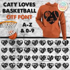 Free Free Love And Basketball Svg