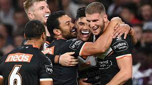 Wests tigers vs newcastle knights are playing in the 2nd round of the national rugby league in australia. G3mhrdyl9qdqxm