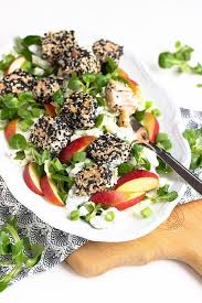 Sesam Lachs Auf Wintersalat Sasibella Wintersalat Vorspeisen Rezepte Rezepte