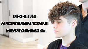 Curly hair naturally has a lot of motion to it, and this undercut helps to emphasize that. Modern Curly Undercut Diamond Fade Unique Men S Hairstyle Csc Youtube