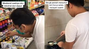 Suamiku bukan orang indonesia, dia adalah orang taiwan dan kami memiliki seorang anak perempuan yang sangat cantik dan sudah berusia 8 tahun sekarang ini. Viral Kisah Suami Mau Gantikan Tugas Istri Untuk Belanja Sayur Hingga Memasak Saat Libur Kerja Halaman 2 Tribunnews Com