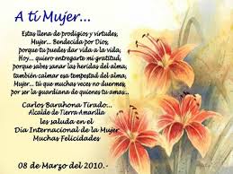 Día de la mujer, día internacional de la mujer: 20 Poemas Y Bellas Imagenes Con Frases Y Mensajes Bonitos Para Dedicar Este Dia De La Mujer Mejores Imagenes