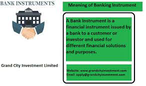 We are jamii bora bank leasing ltd. What Is Bank Instrument Grand City Investment Ltd