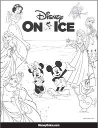 My daughters love coloring and so do i! Coloring Pages Disney On Ice