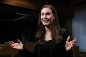 Sanna marin recently featured on a fashion magazine in a blazer with a plunging neckline. Sanna Marin Finland Pm Wears Blazer With Nothing Underneath Sparking Sexism Debate