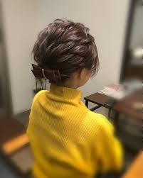 アップスタイルで気分もアップ 簡単まとめ髪 結婚式アレンジ hair ショート ヘアアレンジ ヘアスタイリング ショート アップ