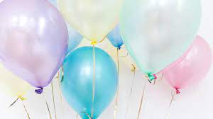 Zoom Party Backgrounds Party Background Virtual Party Balloons