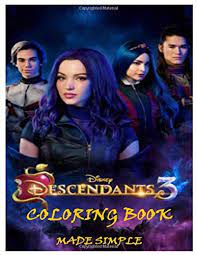 Descendants 3 coloring pages evie. Descendants 3 Coloring Book Made Simple Amazing Coloring Pages Of The Most Extraordinary Descendants 3 Characters Poche Joshua 9798665229317 Amazon Com Books