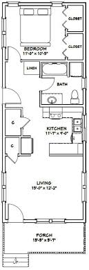 Are you looking for tiny house plans? 16x42 House 1 Bedroom 1 Bath 672 Sq Ft Pdf Floor Plan Etsy In 2021 Tiny House Floor Plans Floor Plans Sims House Design